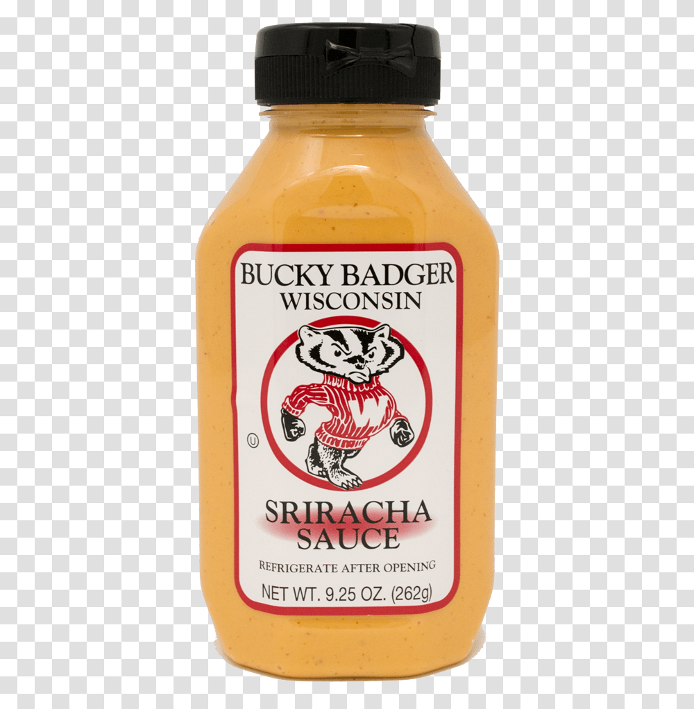 Bucky Badger, Label, Mustard, Food Transparent Png
