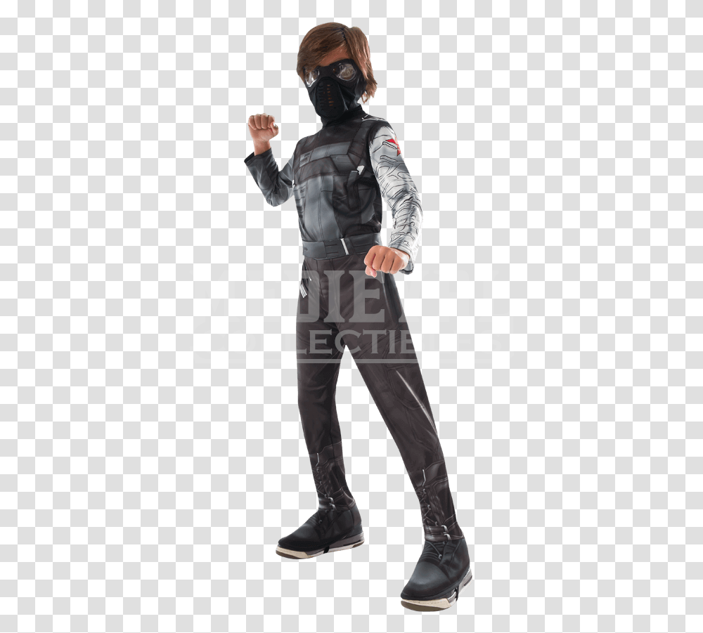 Bucky Barnes, Person, Sleeve, Pants Transparent Png