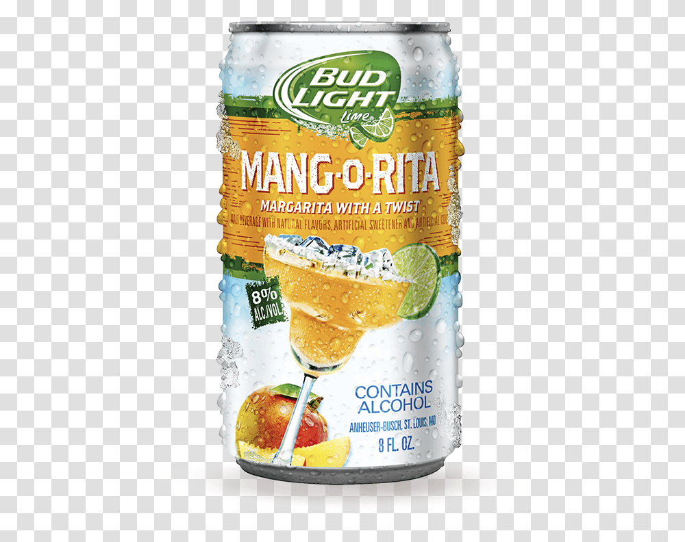 Bud 16 Oz 4pk Can Mango Rita Bud Light Lime A Rita, Beverage, Drink, Plant, Beer Transparent Png