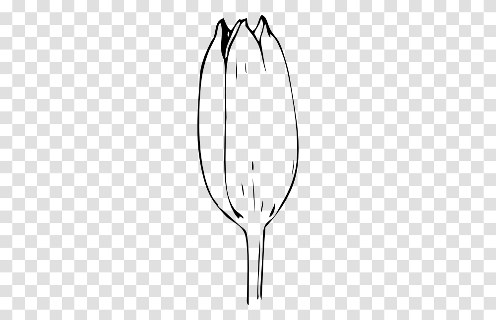 Bud Clipart Outline, Bow, Plant, Nature, Food Transparent Png