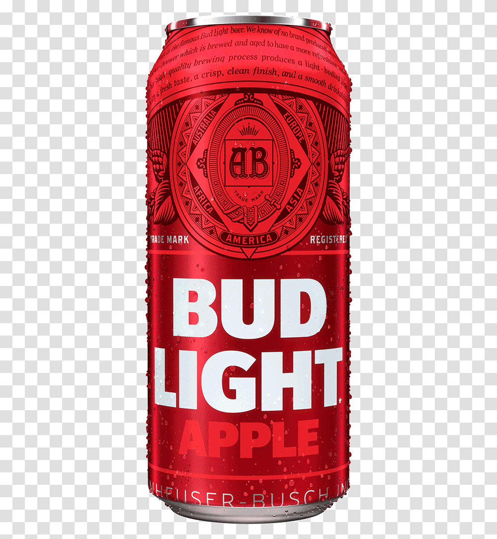 Bud Light Apple 473 Ml Bud Light Apple Can, Beer, Alcohol, Beverage, Drink Transparent Png
