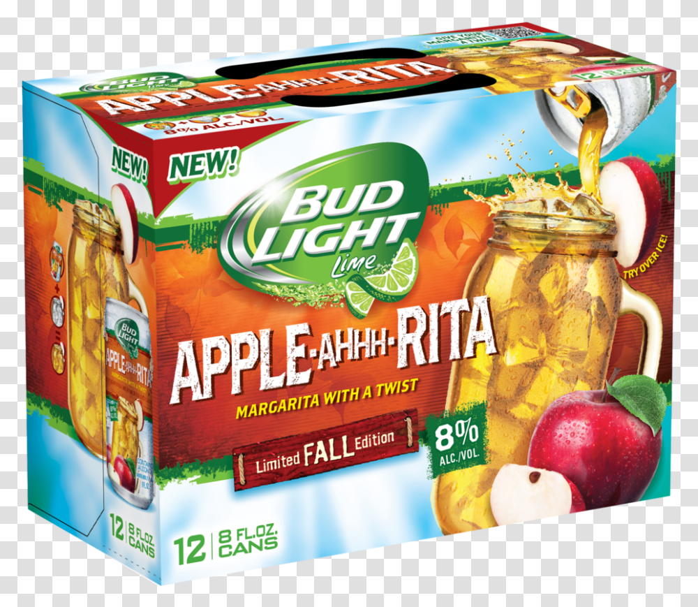 Bud Light Apple Rita, Plant, Fruit, Food, Meal Transparent Png