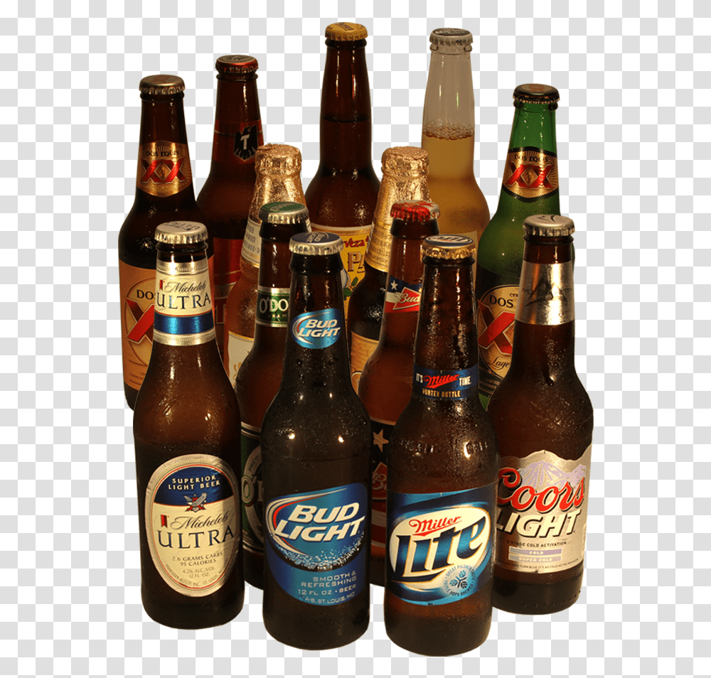 Bud Light, Beer, Alcohol, Beverage, Bottle Transparent Png