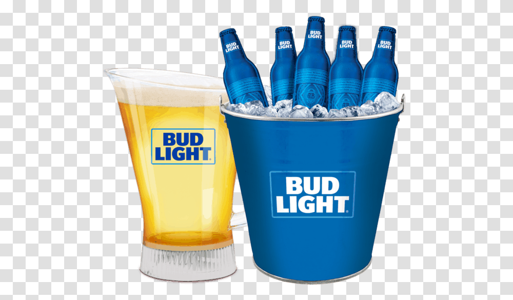 Bud Light Bud Light Aluminum Bottles, Glass, Beverage, Drink, Alcohol Transparent Png