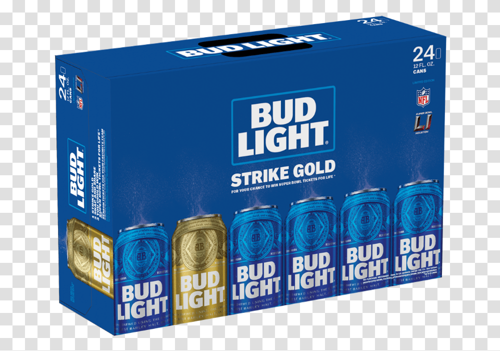 Bud Light Golden Can Get Super Bowl Tickets For Life Fortune Bud Light Gold Can, Label, Text, Wristwatch, Beer Transparent Png
