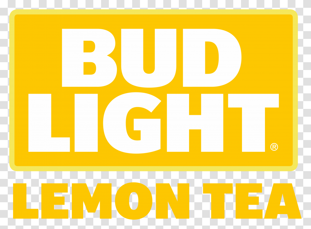 Bud Light Lemon Tea Logo, Label, Word, Alphabet Transparent Png
