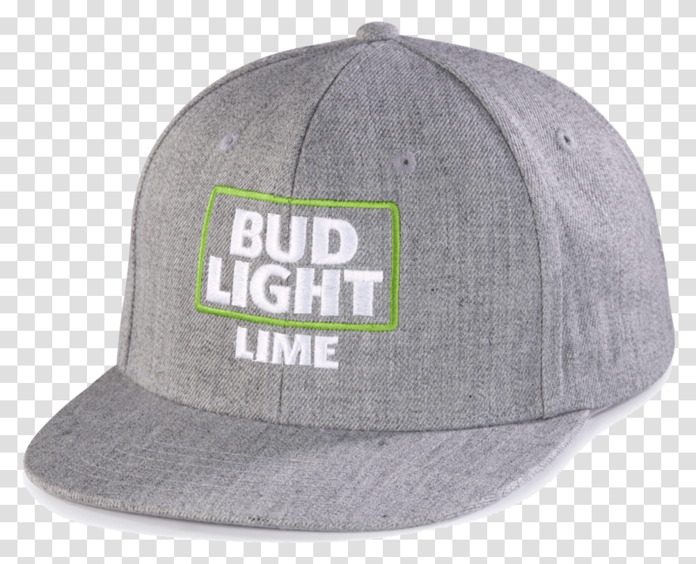 Bud Light Lime Grey Cap For Baseball, Clothing, Apparel, Baseball Cap, Hat Transparent Png
