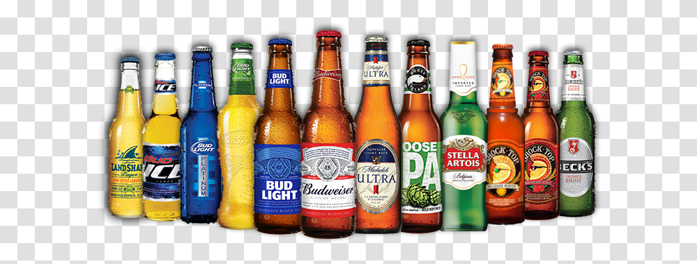 Bud Light Platinum Vs Michelob Ultra Popular Beer Brands, Alcohol, Beverage, Drink, Bottle Transparent Png
