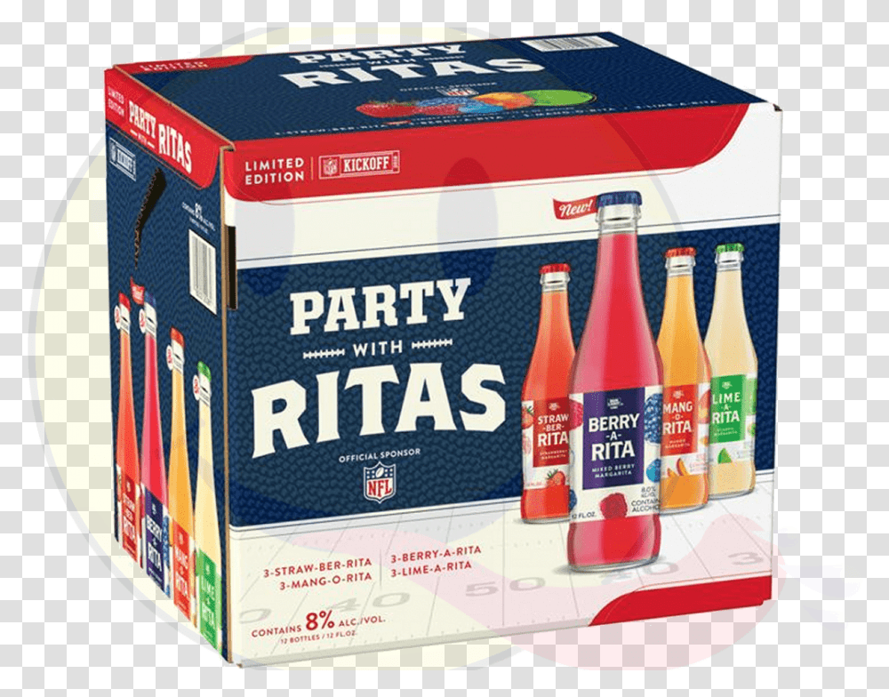 Bud Light Rita Party Pack Bud Light Rita Party Pack, Beverage, Pop Bottle, Soda, Label Transparent Png