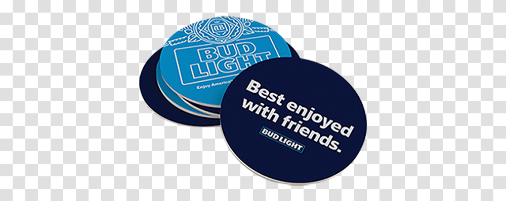 Bud Light Round Coaster Sleeve The Beer Gear Store Love With A Stripper, Baseball Cap, Clothing, Logo, Symbol Transparent Png