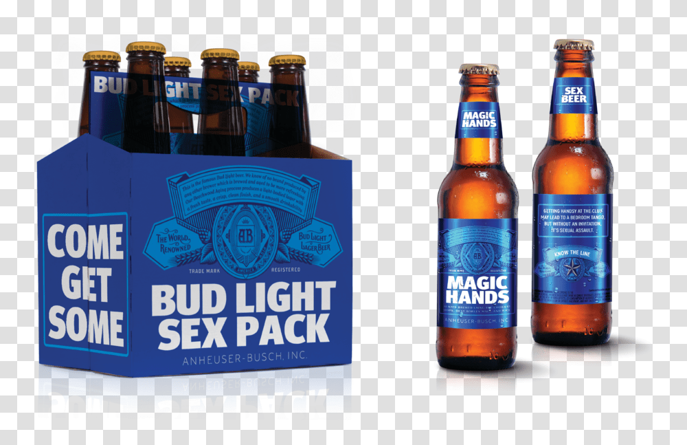 Bud Light Sex Pack Margaret Homer, Beer, Alcohol, Beverage, Drink Transparent Png