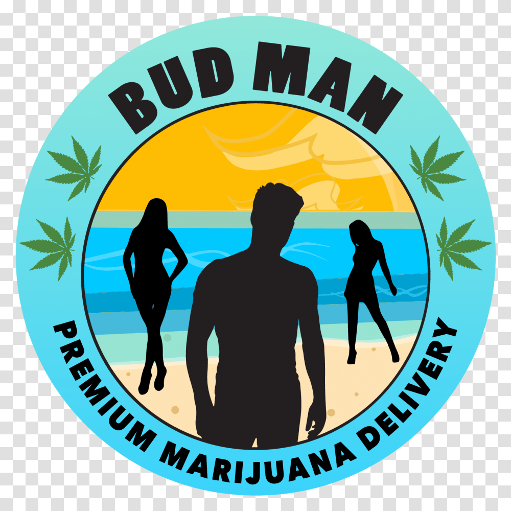 Bud Man Laguna Beach Delivery Dr Zodiak's Moonrock Clear, Person, Logo, Label Transparent Png