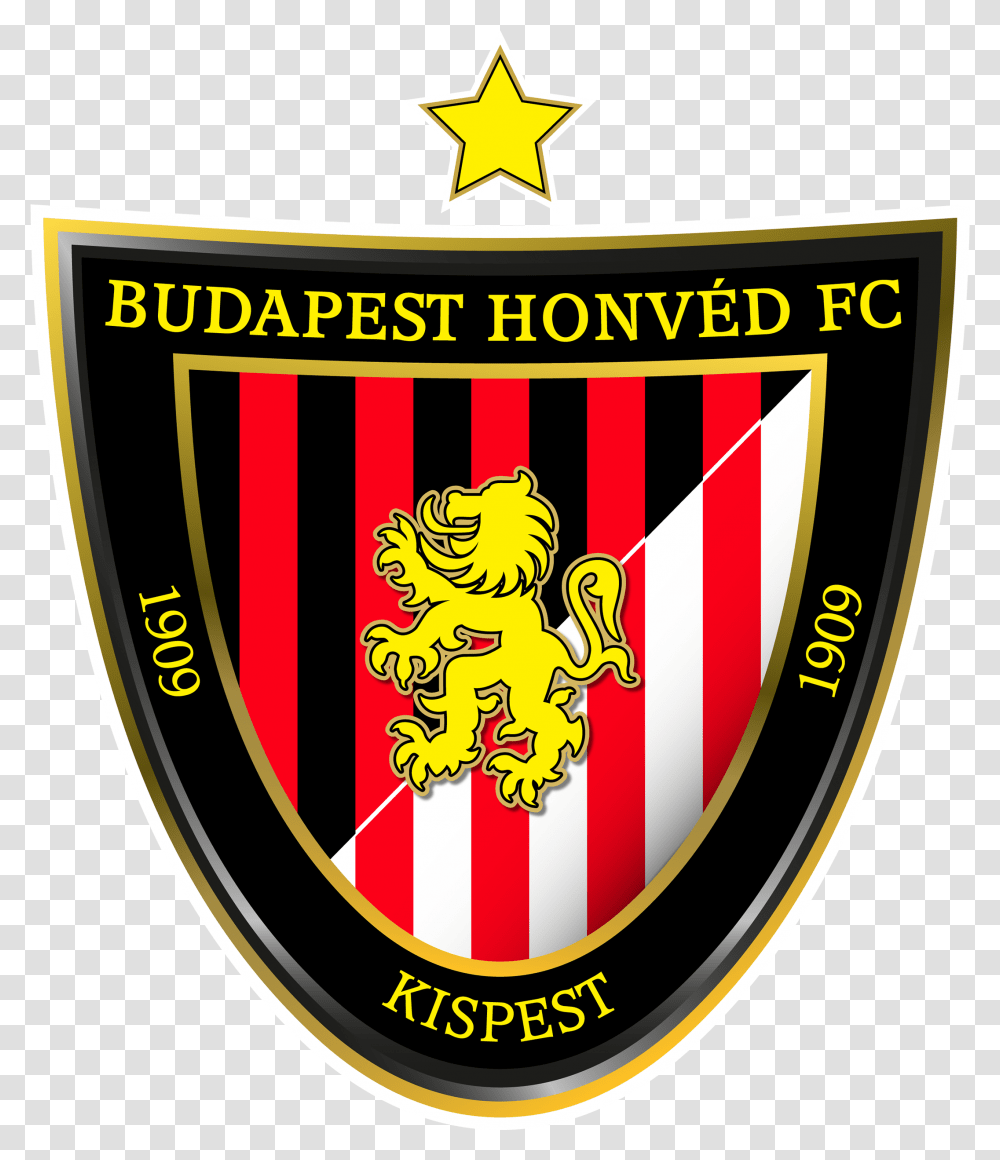 Budapest Honved Fc Logo Budapest Honved Logo, Trademark, Armor, Badge Transparent Png