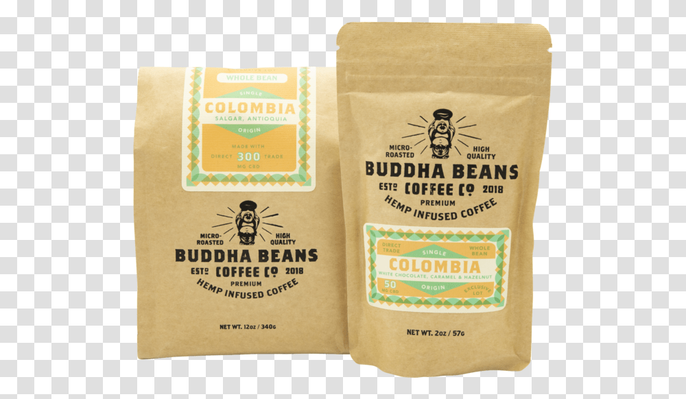 Buddha Beans Cbd Coffee, Food, Sack, Bag, Canvas Transparent Png