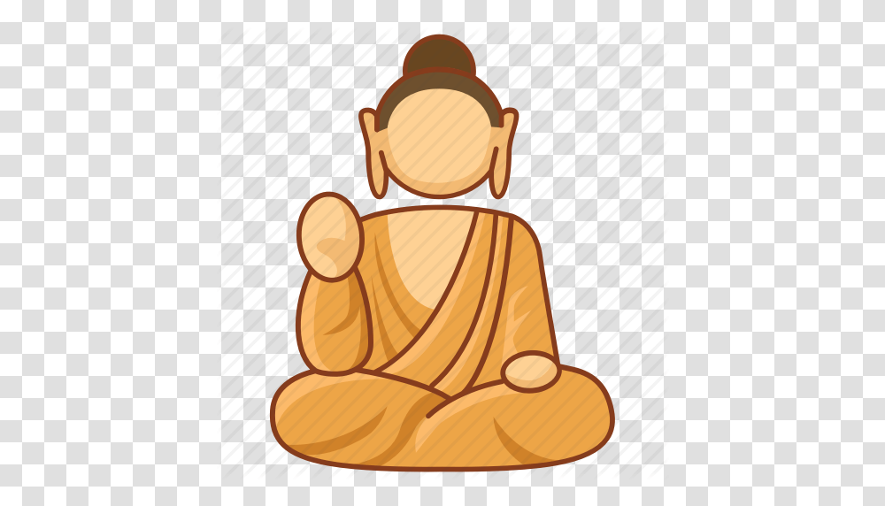 Buddha Buddhism Buddhist Monument Sculpture Statue Icon, Chair, Furniture, Kneeling, Worship Transparent Png