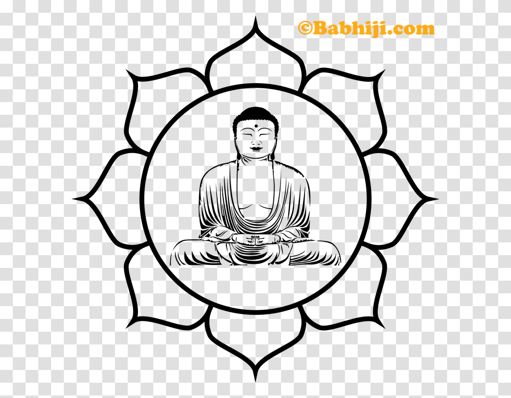 Buddha Clipart, Pac Man, Gray Transparent Png