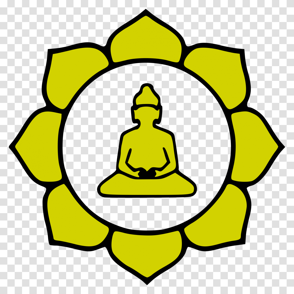 Buddha Flower Color, Silhouette Transparent Png