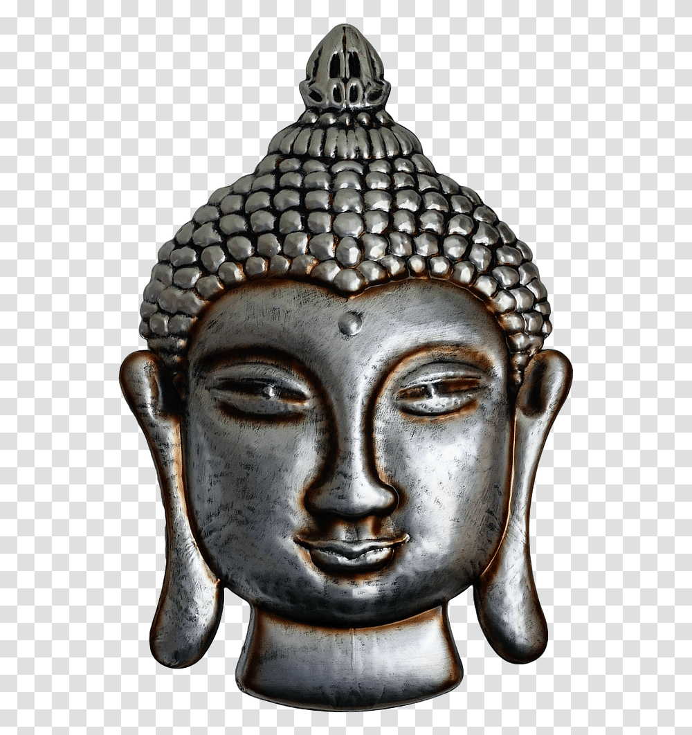 Buddha Head Statue Buddhism Thailand Face Lord Buddha Head Background, Worship, Temple, Architecture, Building Transparent Png