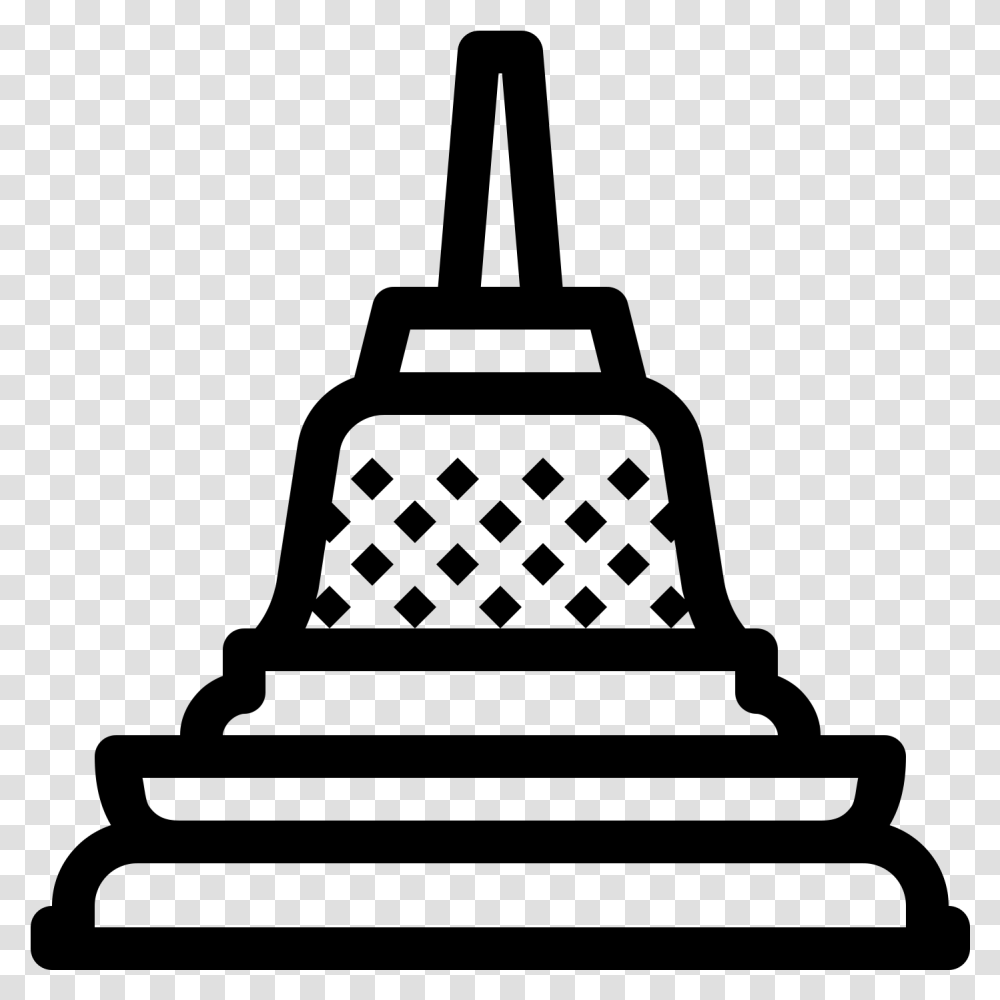 Buddha Icon Candi Borobudur Icon, Gray, World Of Warcraft Transparent Png