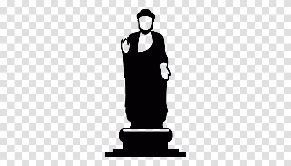 Buddha Icon, Silhouette, Person, Human, Kneeling Transparent Png