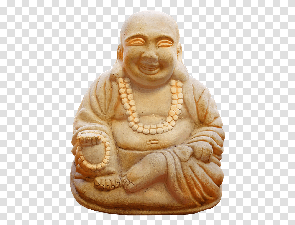 Buddha Pray Figure Stone Temple Buddhism Religion Laughing Buddha, Ivory, Wood, Figurine, Person Transparent Png