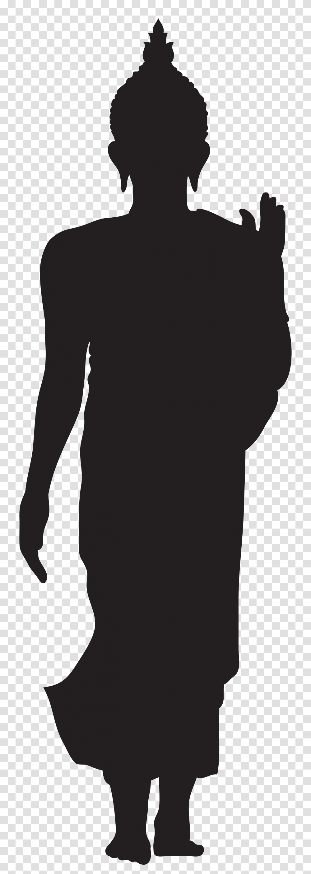 Buddha Silhouette Clip Art, Phone, Electronics, Mobile Phone, Cell Phone Transparent Png