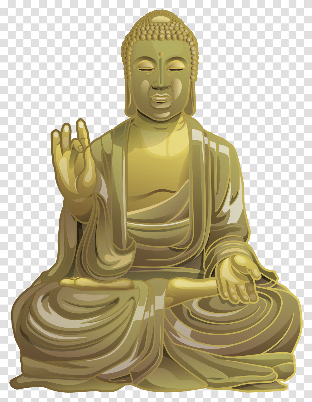 Buddha Statue Clip Art Transparent Png