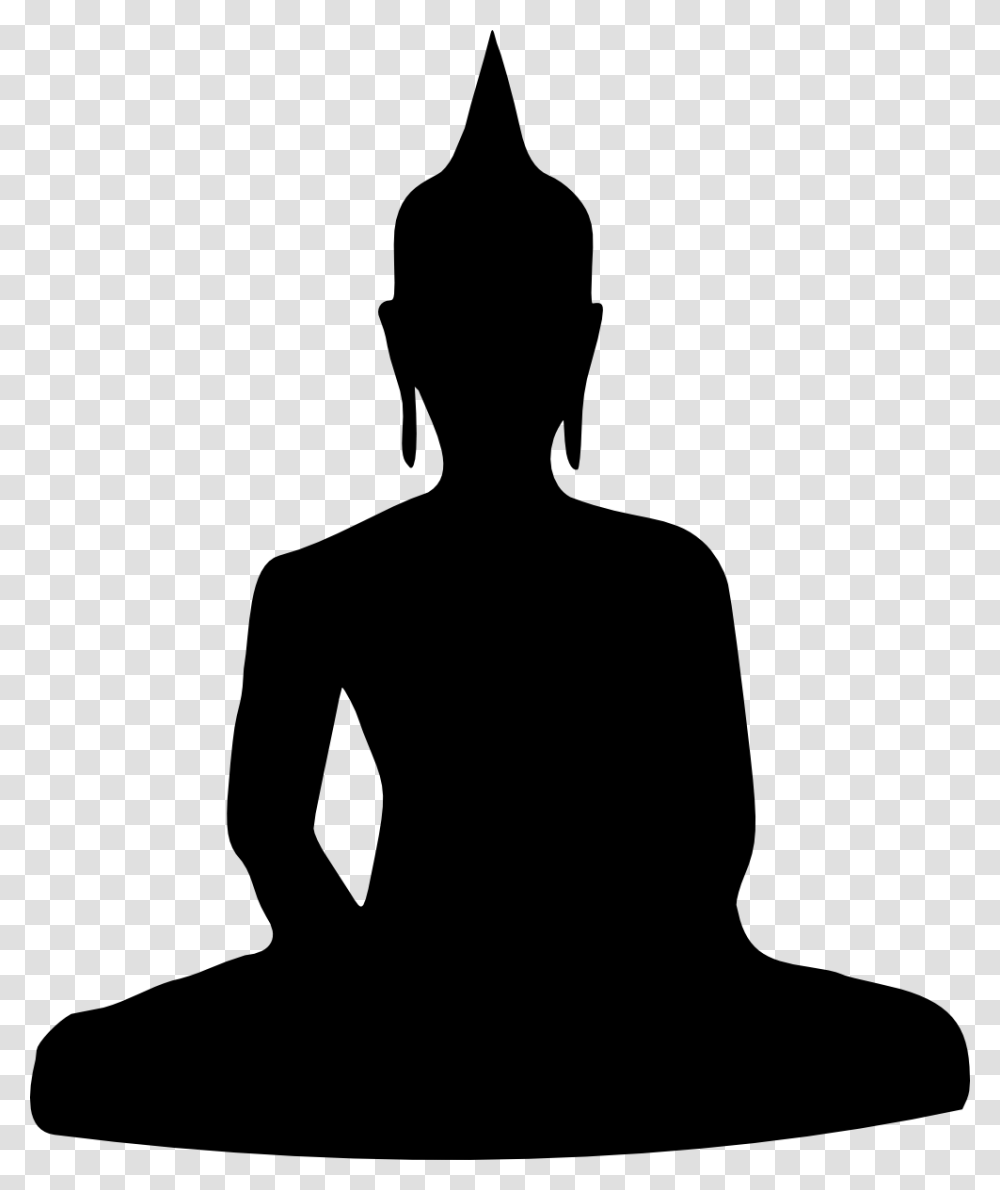 Buddha Temple Clipart, Silhouette, Person, Human, Hoodie Transparent Png