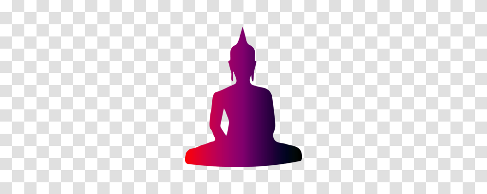 Buddhism Dharmachakra Buddhist Symbolism, Silhouette, Person, Human, Kneeling Transparent Png