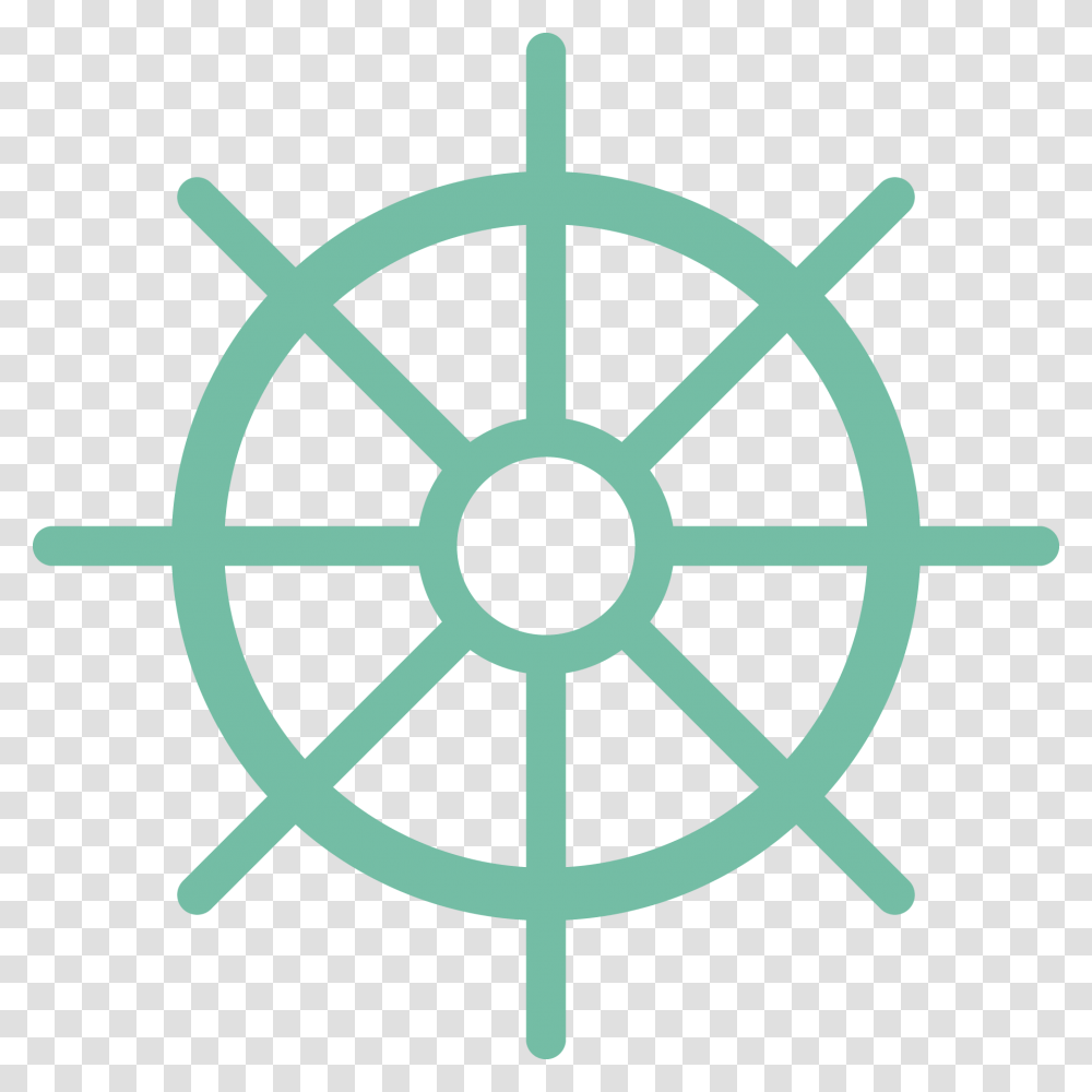 Buddhist Christian Islam Hindu Clipart Download Boat Steering Wheel, Lighting, Logo, Trademark Transparent Png