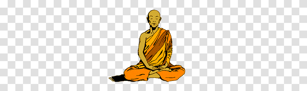 Buddhist Monk Image, Person, Human, Hoodie, Sweatshirt Transparent Png