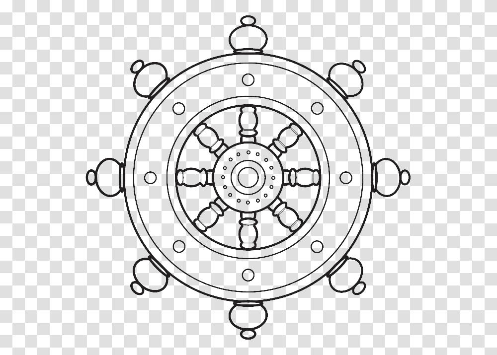 Buddhist Symbol To Colour, Spoke, Machine, Wheel, Armor Transparent Png