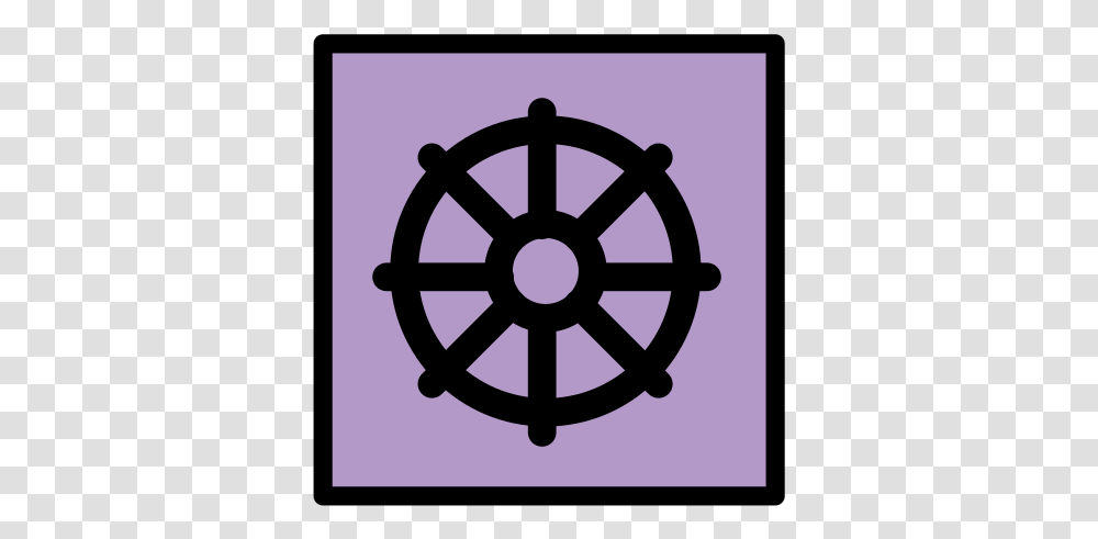 Buddhist Symbols Sri Lanka, Steering Wheel, Logo, Trademark, Lamp Transparent Png