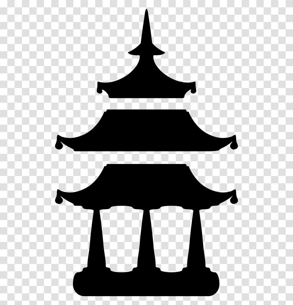 Buddhist Temple Icon Free Download, Silhouette, Lamp, Stencil, Leisure Activities Transparent Png