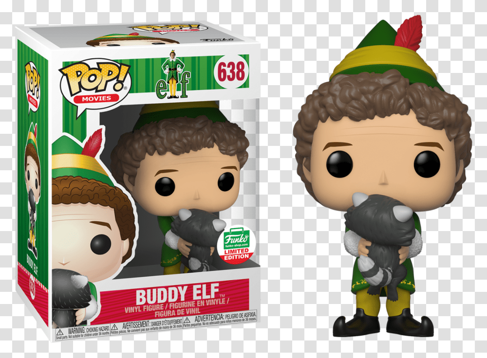 Buddy Elf Funko Pop, Person, Advertisement, Poster Transparent Png