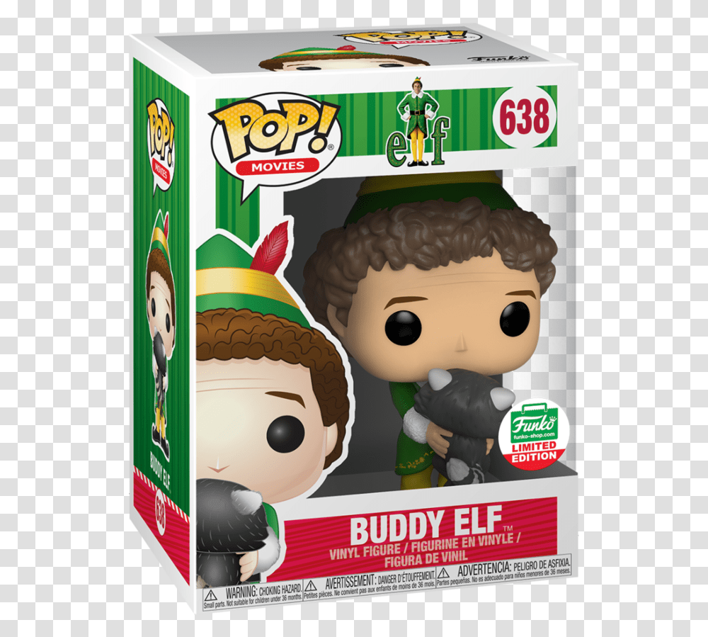 Buddy The Elf Funko Pop, Person, Poster, Advertisement, Flyer Transparent Png