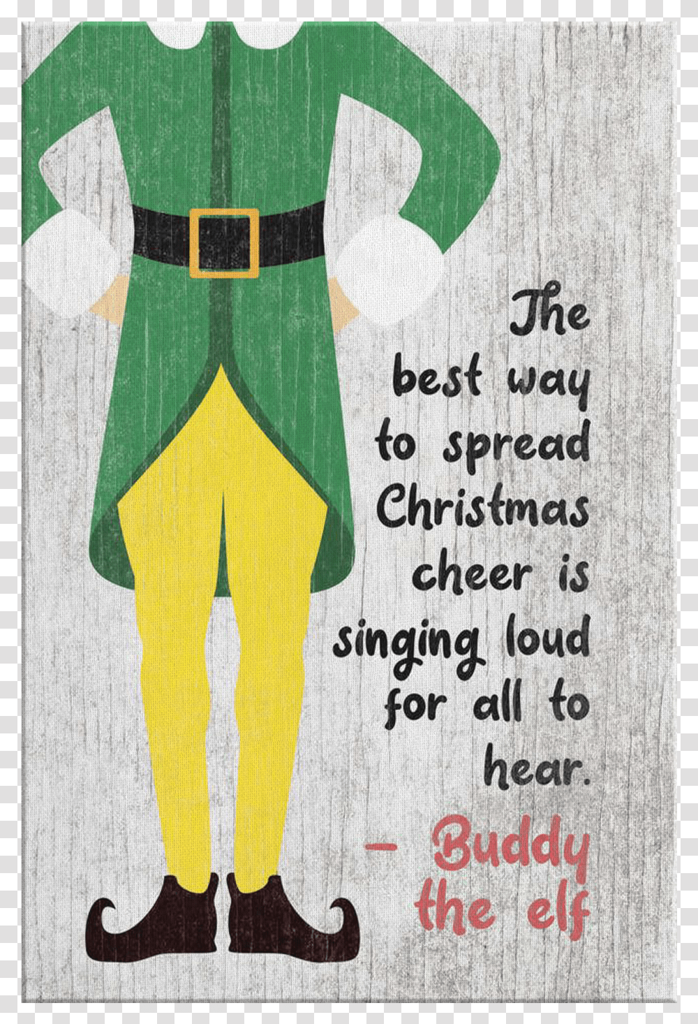 Buddy The Elf Illustration Transparent Png