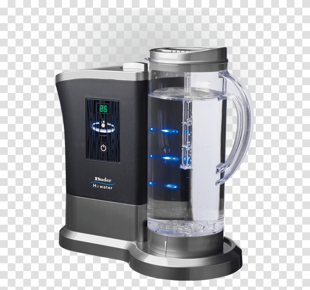 Buder Hydrogen Water Hs 72 Buder Pitcher Hydrogen, Mixer, Appliance, Kettle, Pot Transparent Png