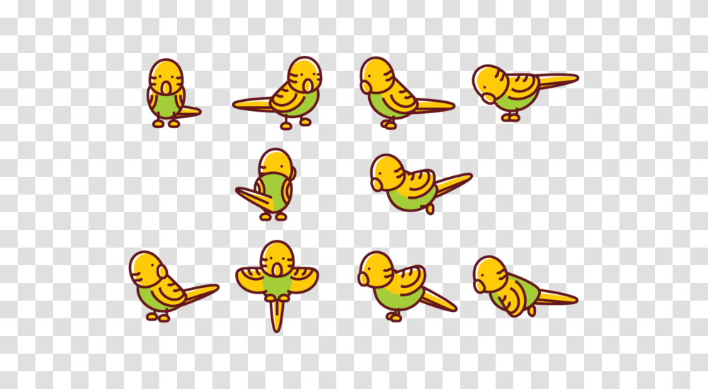 Budgie Cartoon Vectors, Pac Man, Label, Halloween Transparent Png