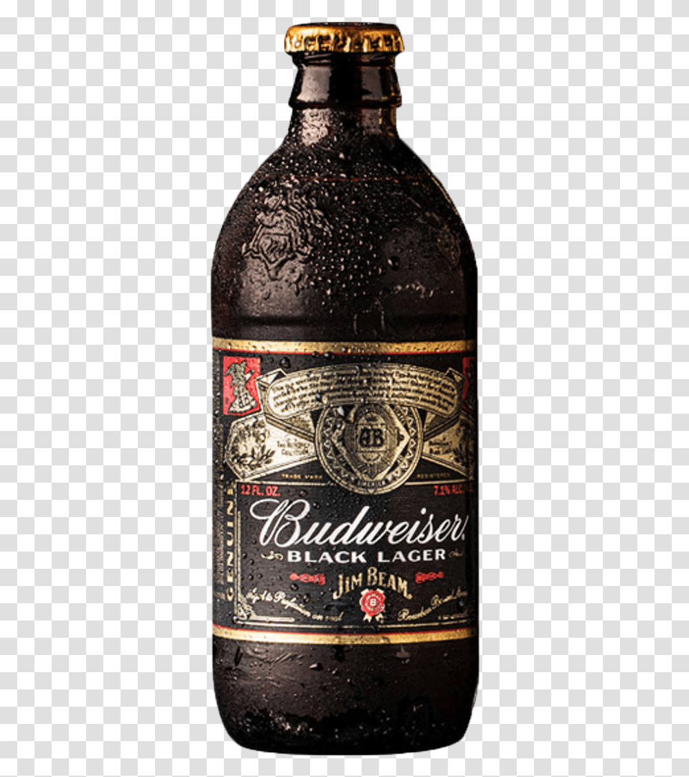 Budweiser Black Lager Budweiser Jim Beam Black Lager, Beer, Alcohol, Beverage, Drink Transparent Png