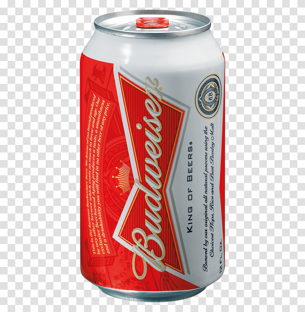 Budweiser Budweiser, Beverage, Drink, Tin, Soda Transparent Png