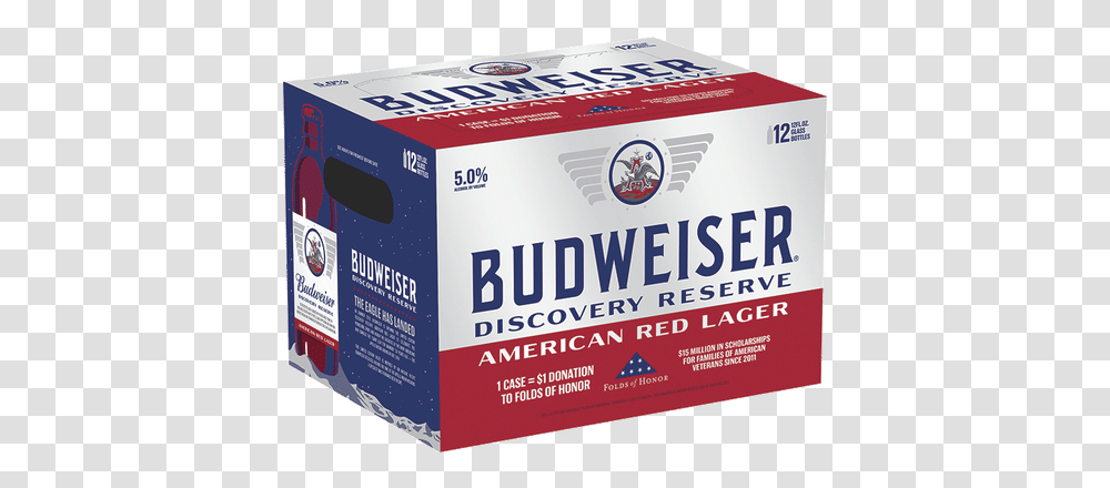 Budweiser Discovery Reserve Budweiser Discovery Reserve 12 Pack, Box, Food, Carton, Cardboard Transparent Png