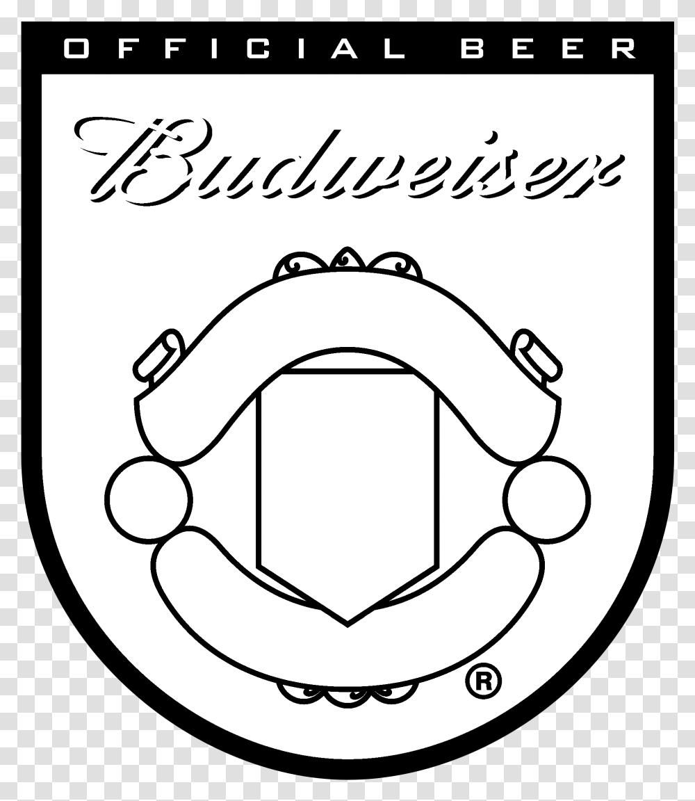 Budweiser Manchester United Logo Black And White Dessin Logo Manchester United Transparent Png