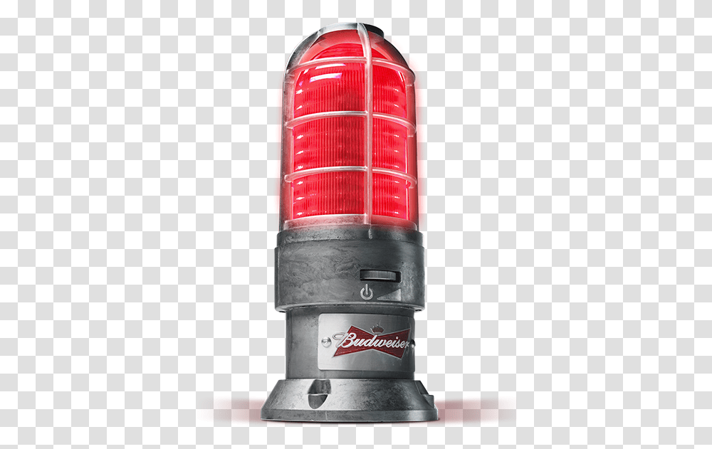 Budweiser Red Light Image Bud Light Hockey Goal Light, Barrel, Bottle, Beverage, Drink Transparent Png