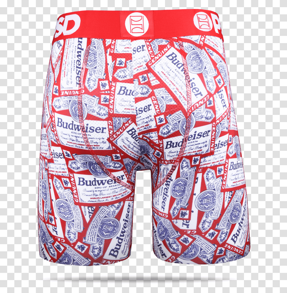 Budweiser Underwear For MenClass, Apparel, Shirt Transparent Png