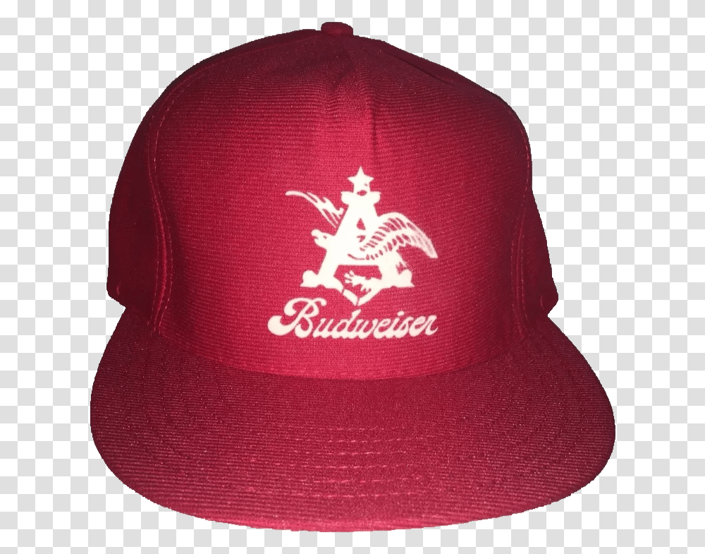 Budweiser Vintage Snapback Hat Crown Logo, Clothing, Apparel, Baseball Cap, Sun Hat Transparent Png