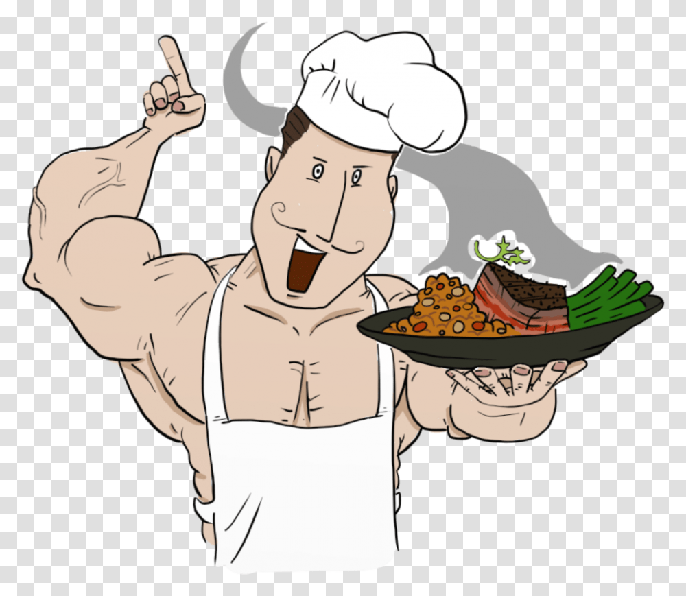Buff Chef, Person, Human Transparent Png