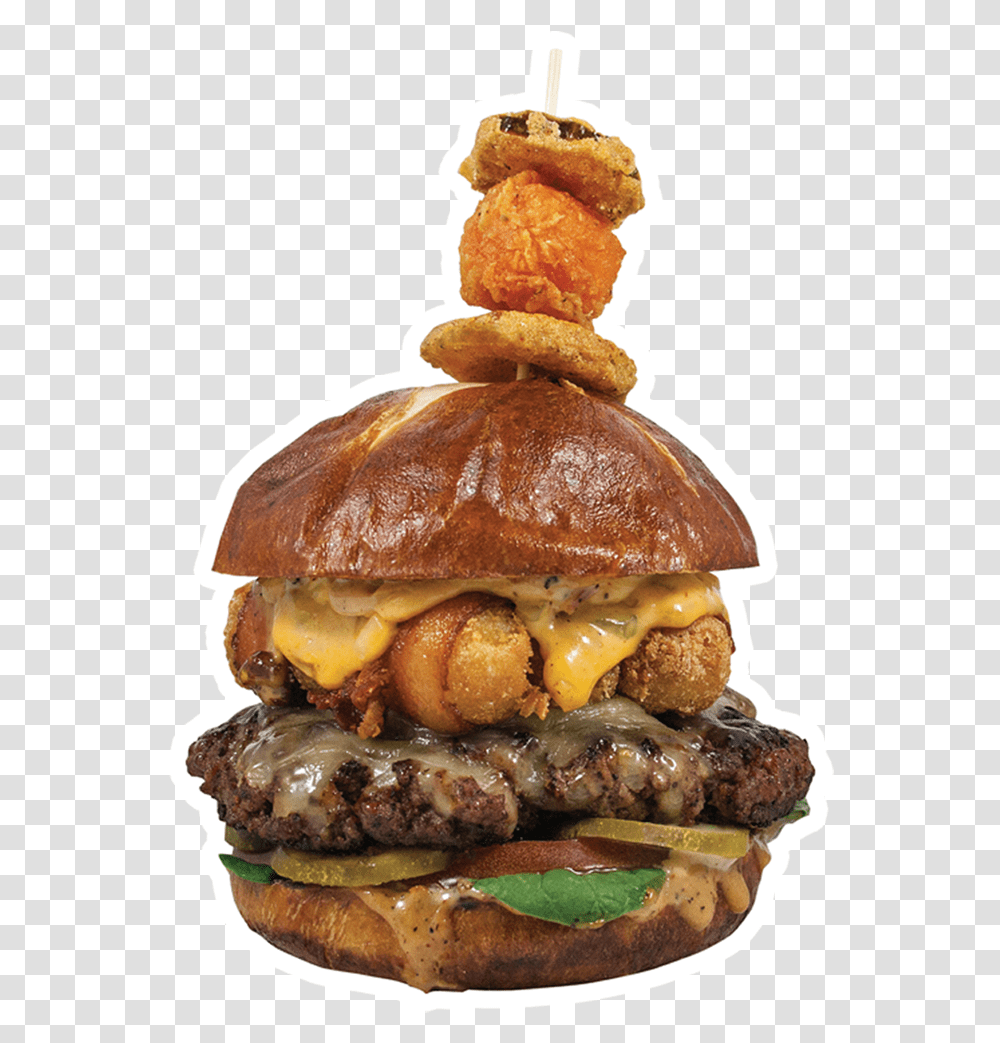 Buffalo Burger, Food, Bun, Bread Transparent Png