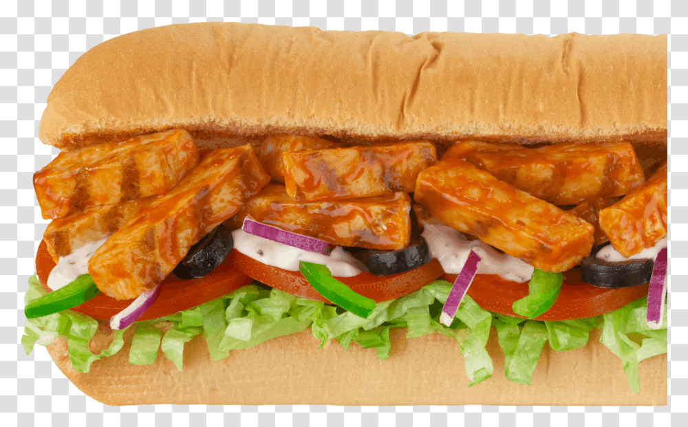 Buffalo Chicken Subway, Food, Burger, Hot Dog, Sandwich Transparent Png