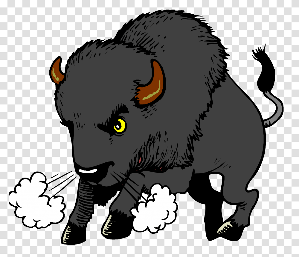 Buffalo Elementary School Clipart, Mammal, Animal, Wildlife, Bison Transparent Png